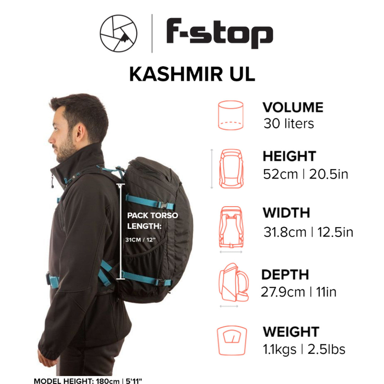 Kashmir 30L Backpack